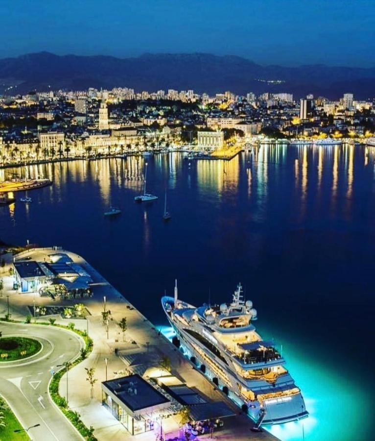 Apartman Luna Split Modern Sea View Apartment Dış mekan fotoğraf